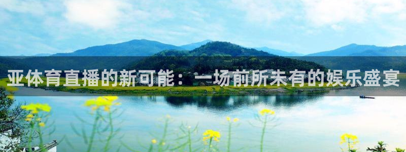 亚体育直播的新可能：一场前所未有的娱乐盛宴
